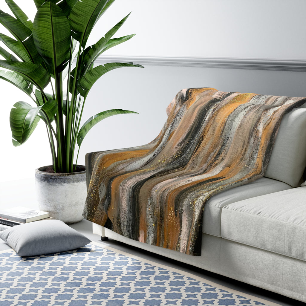 Sabrina Sherpa Fleece Blanket