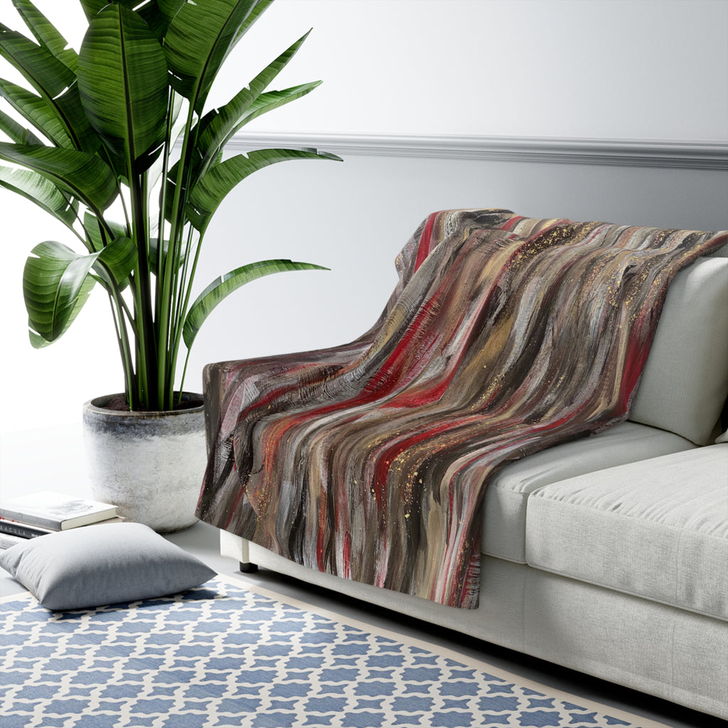 Shawn Sherpa Fleece Blanket