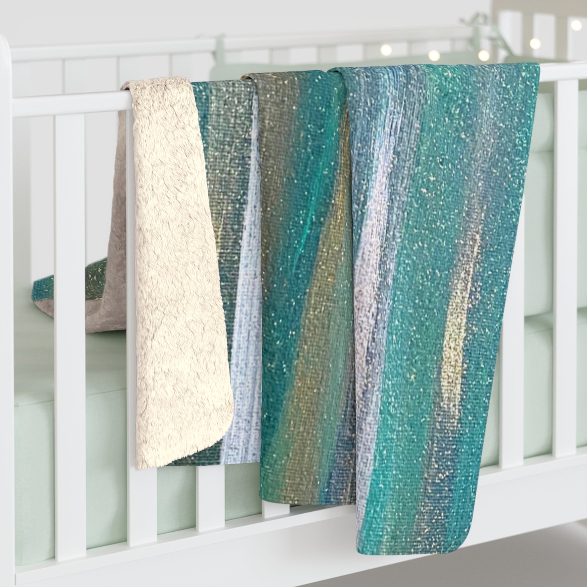 Ariel Sherpa Fleece Blanket