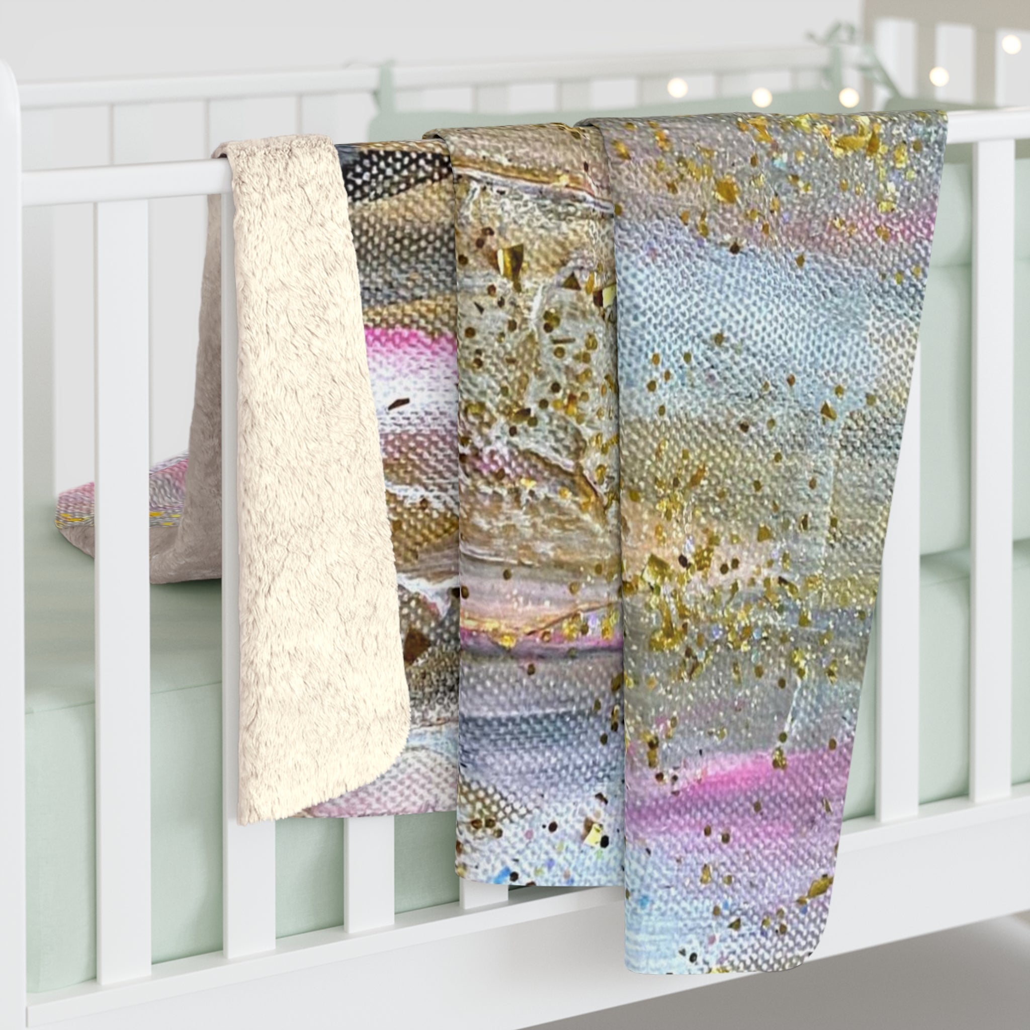 Kate Sherpa Fleece Blanket