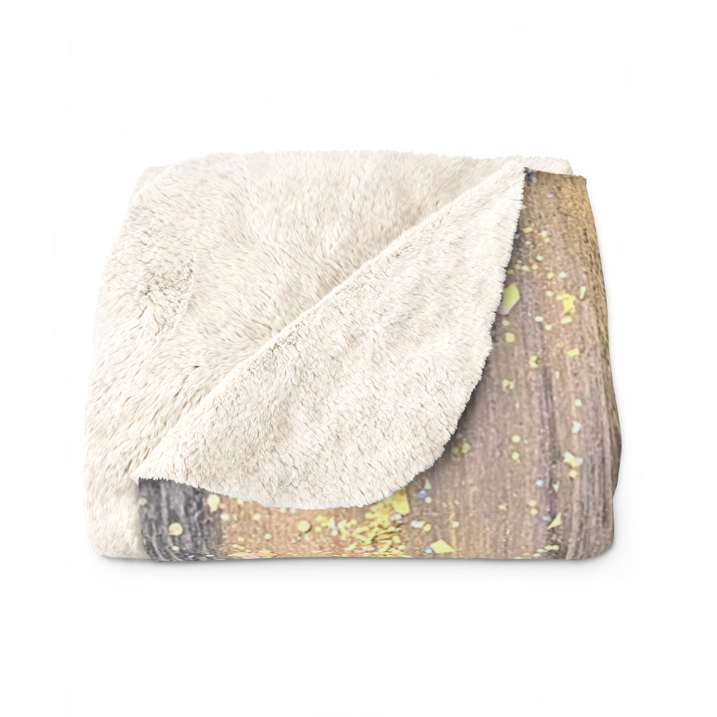 Charlotte Sherpa Fleece Blanket