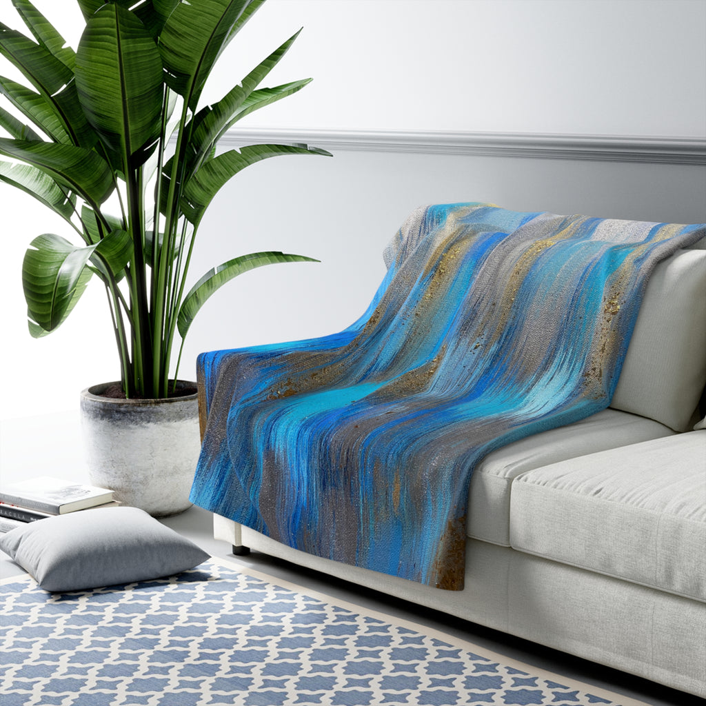 Bella Sherpa Fleece Blanket