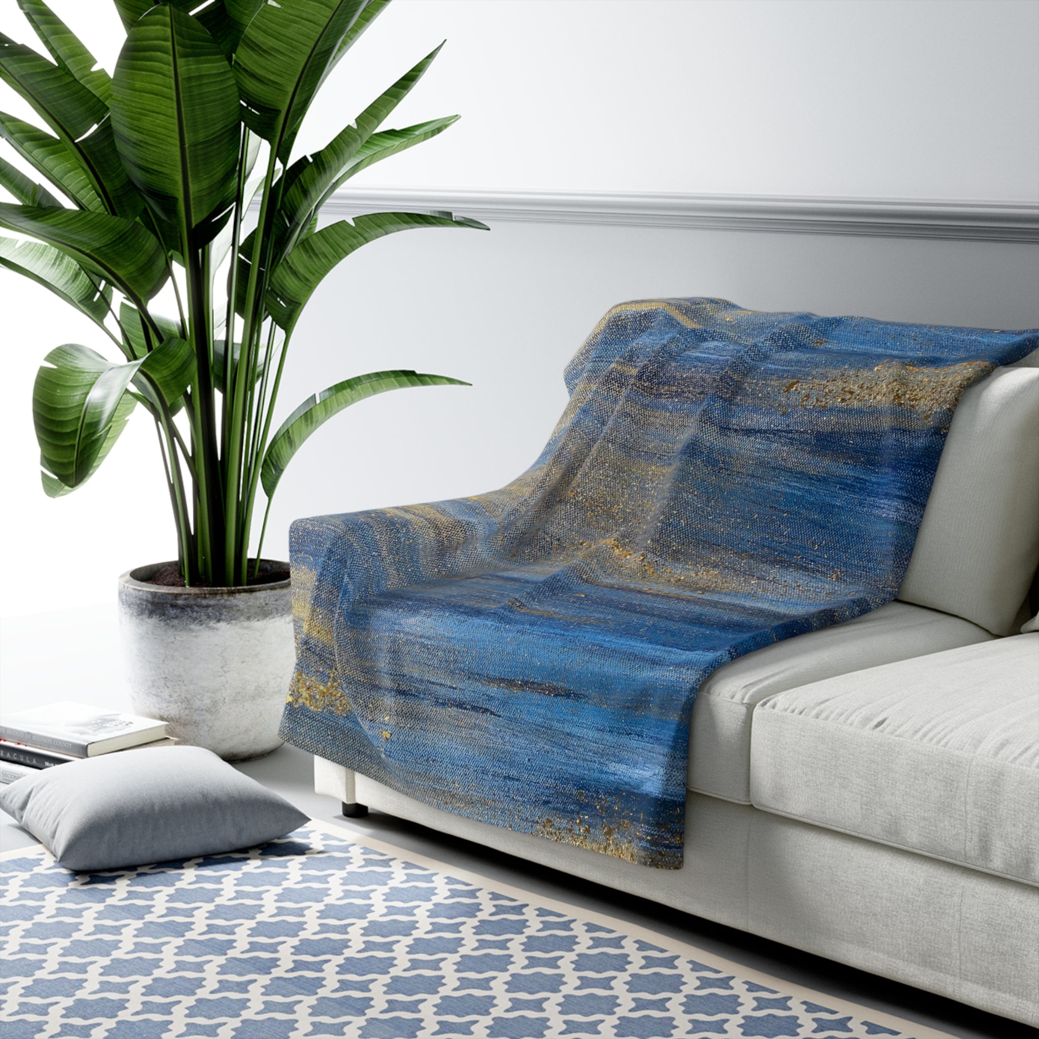 Kitra Sherpa Fleece Blanket
