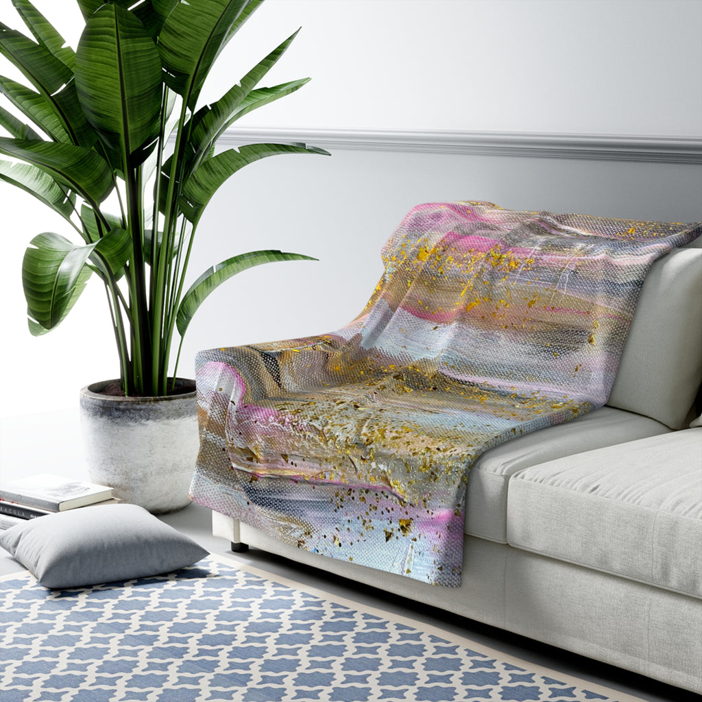 Kate Sherpa Fleece Blanket