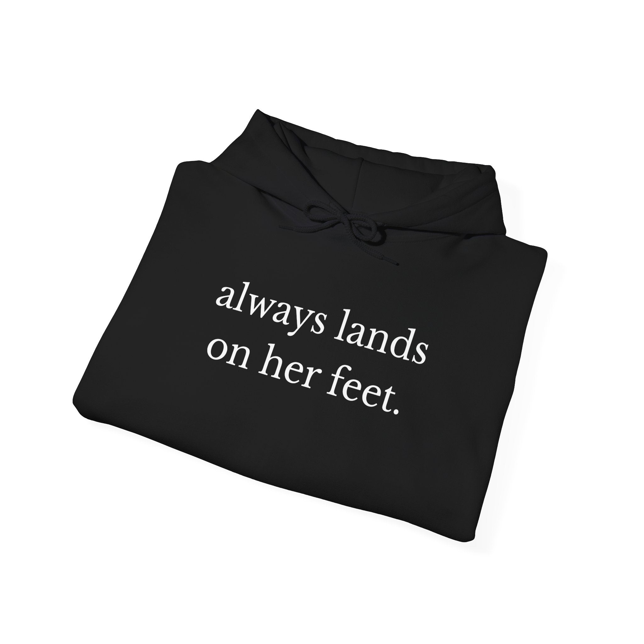 Always Lands on Her Feet Classic Hoodie