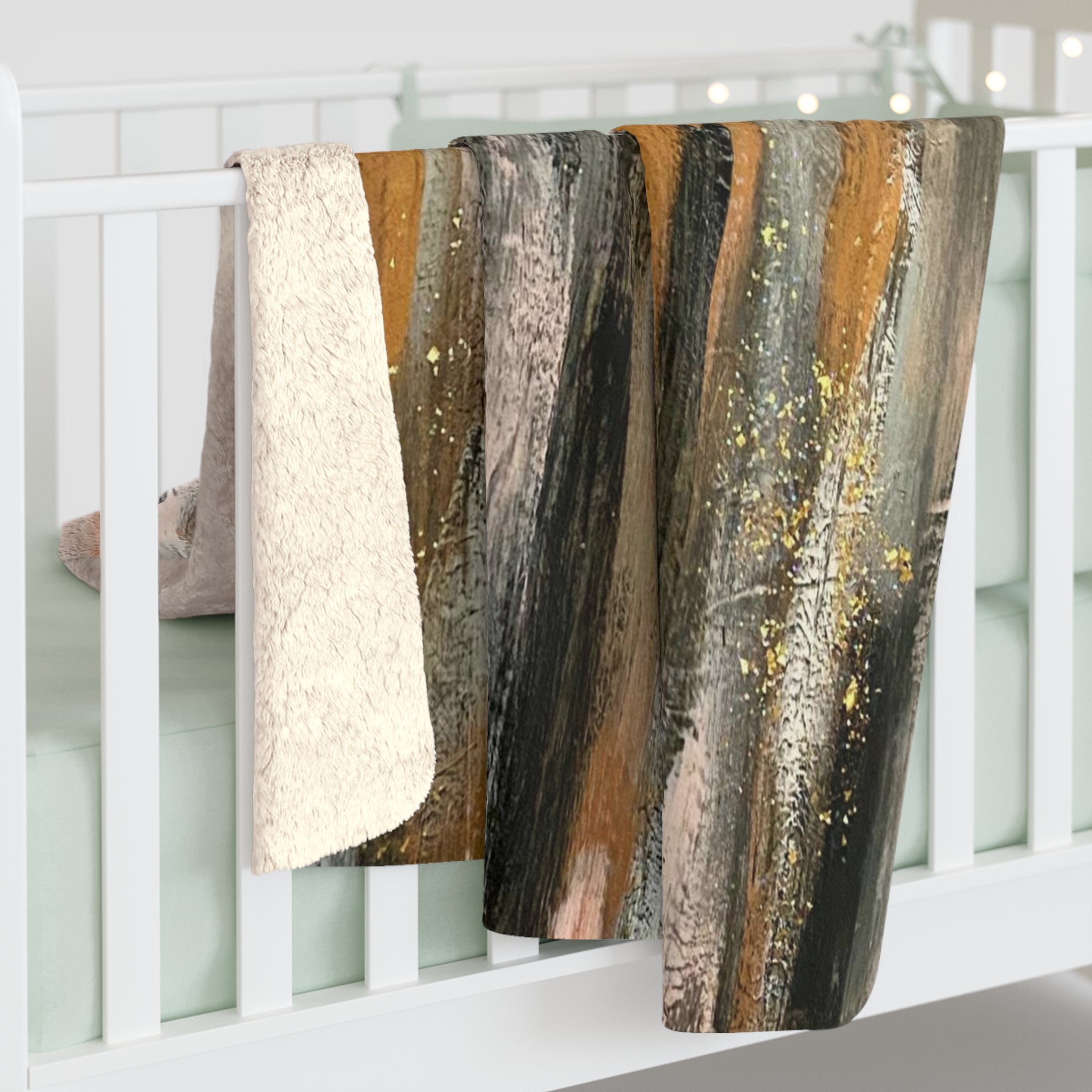 Sabrina Sherpa Fleece Blanket