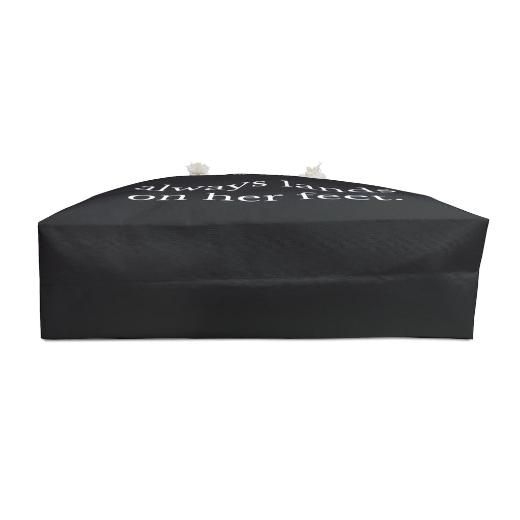 Always Lands on Her Feet Weekender Tote
